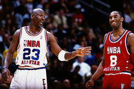 Michael Jordan plus Kobe Bryant 24x36 Poster