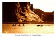 Canyon De Chelly by EDWARD S. CURTIS Photo Poster 24X36 NAVAJO 1904 rare!