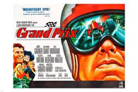 GRAND PRIX vintage sports poster RACE CAR celebrated event SPEED STYLE 24X36