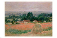 claude monet HAYSTACK AT GIVERNY 24X36 fine art poster FRENCH IMPRESSIONIST