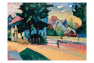 Vasily Kandinsky View of Murnau FINE ART POSTER 24X36 VIBRANT abstract