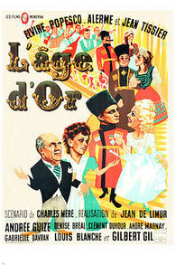 1942 FRENCH L'AGE D'OR movie poster POPESCO TISSIER & ALERME comedy 24X36