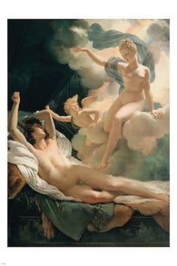 pierre-narcisse guerin  MORPHEUS AND IRIS fine art painting poster 24X36