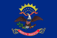 NORTH DAKOTA official state flag poster SYMBOLIC HISTORIC COLLECTORS 24X36
