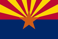 STATE FLAG ARIZONA POSTER official historic collectors COLORFUL NEW 24X36