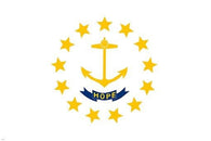 RHODE ISLAND official FLAG poster ANCHOR HOPE collectors historic HOT 24X36
