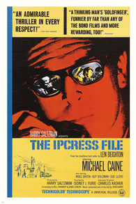 1965 Michael Caine Nigel Green THE IPCRESS FILE MOVIE POSTER Thriller 24X36