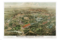 Tennessee Centennial Exposition VINTAGE POSTER 1897 24X36 SCENIC map