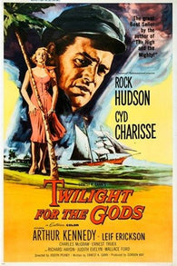 1958 TWILIGHT FOR THE GODS movie poster ROCK HUDSON cyd charisse SEXY 24X36