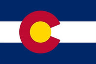 OFFICIAL STATE FLAG colorado historic poster POLITICAL SPORTY unique 24X36