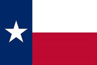 official state flag poster TEXAS patriotic COLLECTORS SYMBOLIC STAR 24X36