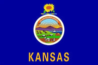 state flag official poster KANSAS historic collectors POLITICAL 24X36 new