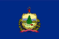 state flag poster VERMONT official historic COLLECTORS SYMBOLIC 24X36 new