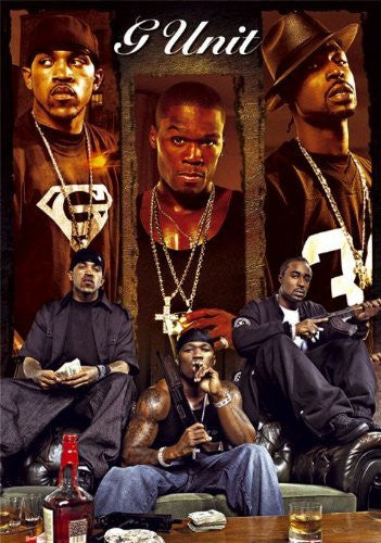 G UNIT POSTER 50 Cents RARE