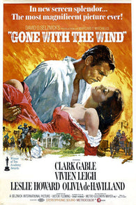 Gone with the Wind Movie Poster 24X36