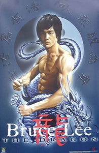Bruce Lee Enter the Dragon 24x36 Rare Movie Poster