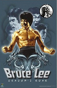 Bruce Lee Poster Dragon's Roar 24x36
