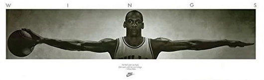 Michael Jordan Poster Wings 2ft x 6ft