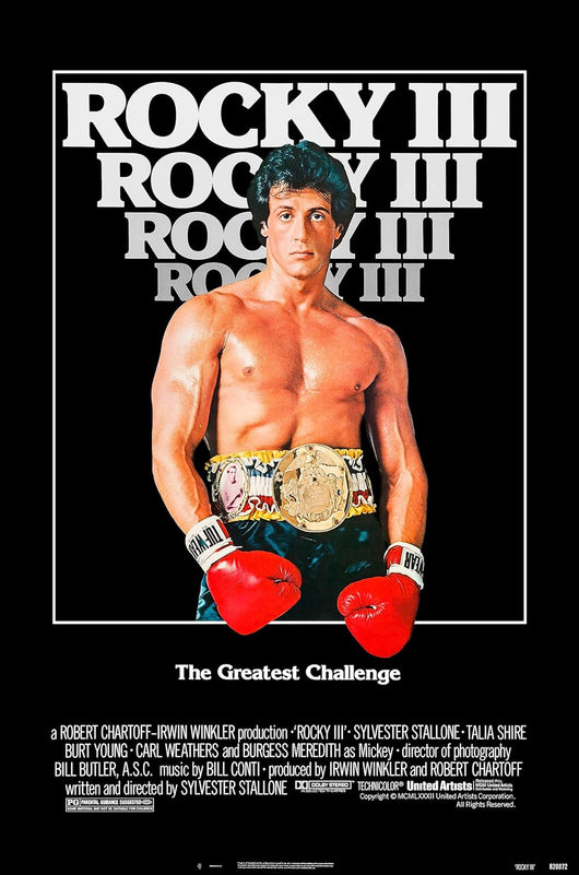 Rocky 3 Movie Poster 24x36