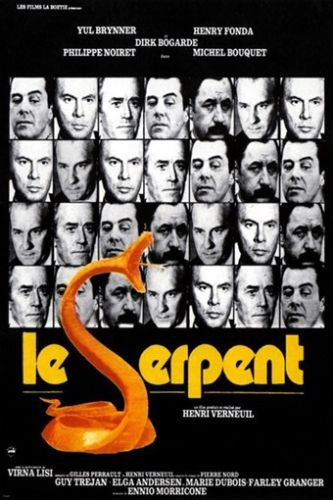 le serpent VINTAGE MOVIE POSTER henry fonda YUL BRYNNER international 24X36