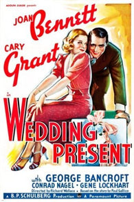 joan BENNETT cary GRANT WEDDING PRESENT vintage movie poster ROMANTIC 24X36