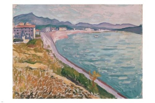 ALBERT MARQUET View Of Saint-Jean-De-Luz 24X36 FINE ART PAINTING POSTER