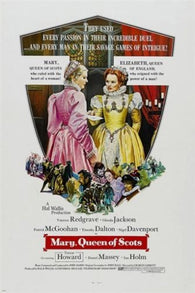 MARY QUEEN OF SCOTS classic movie poster VANESSA REDGRAVE historic 24X36