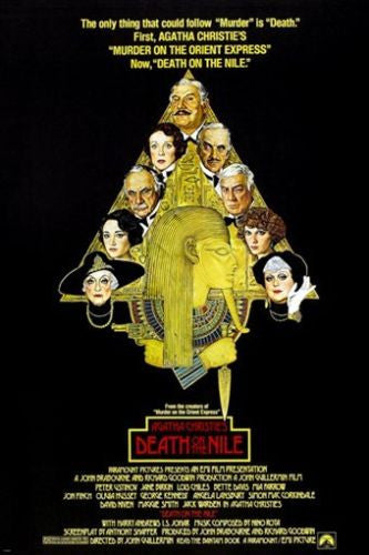 agatha christie's DEATH ON THE NILE classic movie poster 24X36 MYSTERY