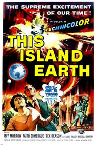 THIS LAND EARTH movie poster ACTION adventure SPACE saucers ALIENS 24X36