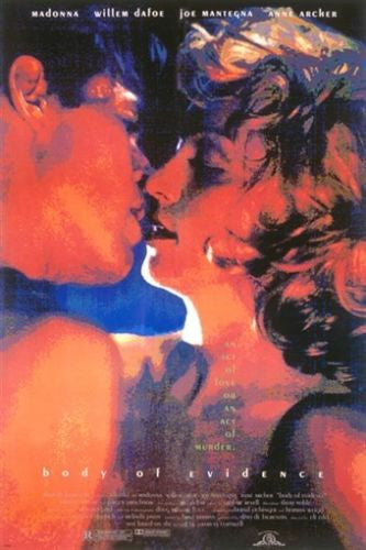MADONNA and WILLEM DAFOE body of evidence CLASSIC movie poster SENSUAL 24X36