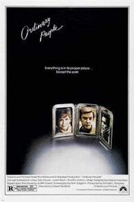 classic movie poster ORDINARY PEOPLE robert REDFORD mary tyler MOORE 24X36