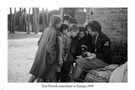 Toni Frissell SOMEWHERE IN EUROPE 1945 poster 24x36 war military photography