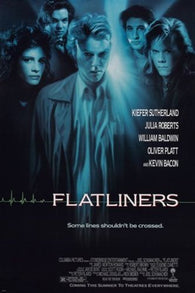 FLATLINERS classic movie poster KIEFER SUTHERLAND JULIA ROBERTS 24X36 drama