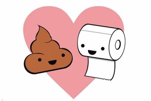 hilarious POTTY training friends poster 24X36 CUTE art funny DIRTY JOKE