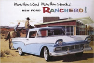 TRADE CATALOG for the 1957 FORD RANCHERO vintage car poster RARE 24X36 hot