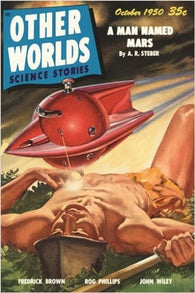 other worlds vintage COMIC BOOK COVER POSTER october 1950 SCI-FI 24X36 rare
