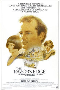 vintage movie poster THE RAZOR'S EDGE bill murray DRAMA ROMANCE 24X36 new