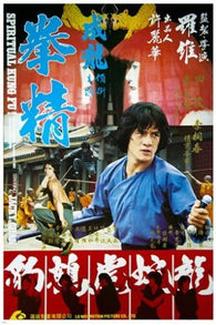 vintage movie poster SPIRITUAL KUNG FU martial arts JACKIE CHAN star 24X36