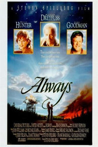 ALWAYS movie poster holly HUNTER john GOODMAN richard DREYFUS pilots 24X36