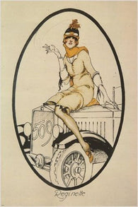 CODOGNATO 1925 vintage ad poster RIVISTA FIAT model 509 COLLECTORS 24X36 hot