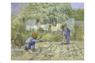 VINCENT VAN GOGH painting poster FIRST STEPS 24X36 quality & affordability