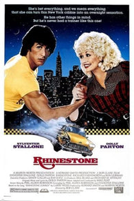 dolly parton sylvester stallone RHINESTONE MOVIE POSTER 24X36 NYC rare new