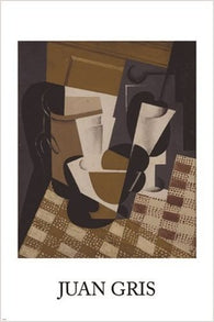 juan gris BROC ET VERRE vintage art poster MODERN CUBISM collectors 24X36