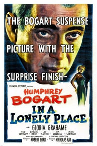 HUMPHREY BOGART 1950 movie poster IN A LONELY PLACE suspense FILM NOIR 24X36