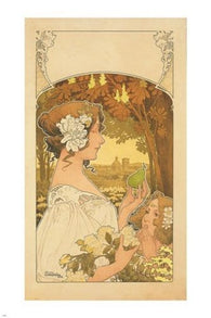 vintage ad poster ARCHITECTES DE JARDINS henri privat-livemont LOVELY 24X36