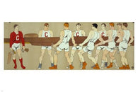 cornell crew team holding a boat EDWARD PENFIELD vintage poster 24X36 BUFF