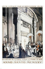 VATICAN ROME vintage tourism TRAVEL poster HISTORIC CLASSIC superior 24X36