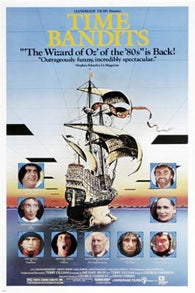 CRAZY funny TIME BANDITS movie poster '83 MICHAEL PALIN shelley duvall 24X36