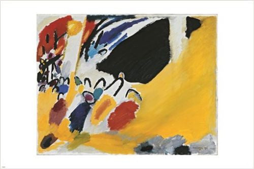 impression III WASSILY KANDINSKY vintage painting ART POSTER modern 24X36