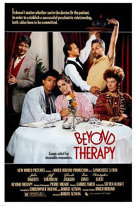 CLASSIC movie poster BEYOND THERAPY hilarious CHRISTOPHER GUEST 24X36 cult